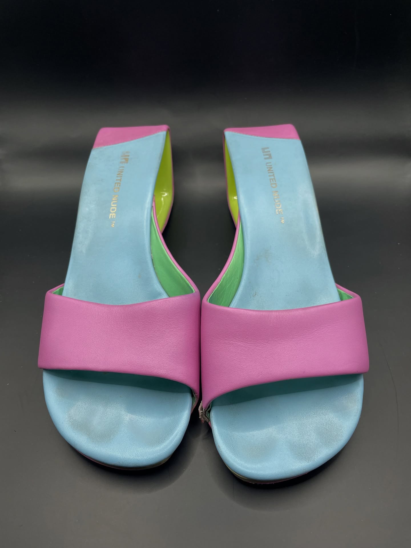 Мюли United Nude розовые