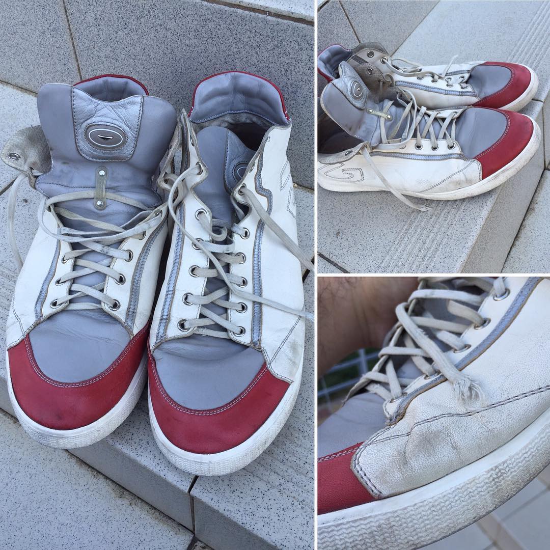 Высокие кроссовки — химчистка